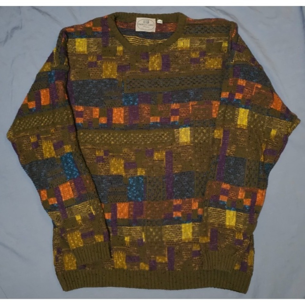 VTG 90s PRONTO UOMO FIRENZE‎ Italy, Size 54/Mens XL 60Wool/40Acrylic